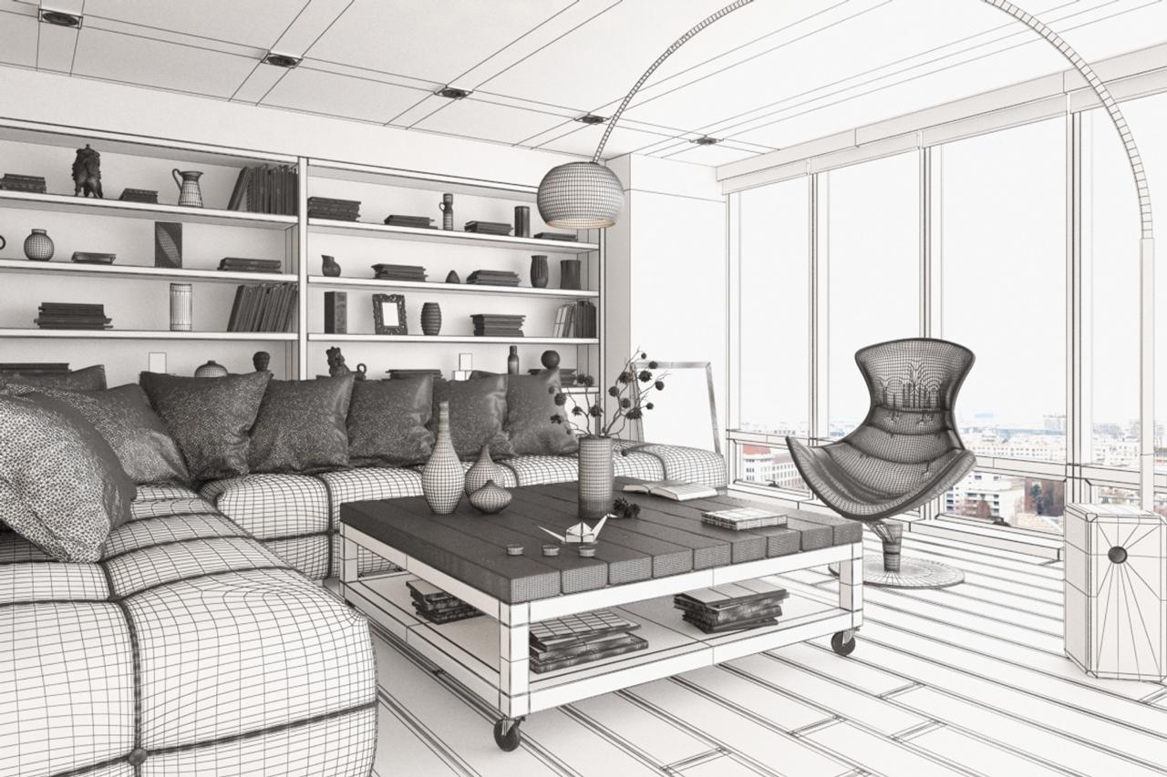 Bedroom 3D Interior Visualization