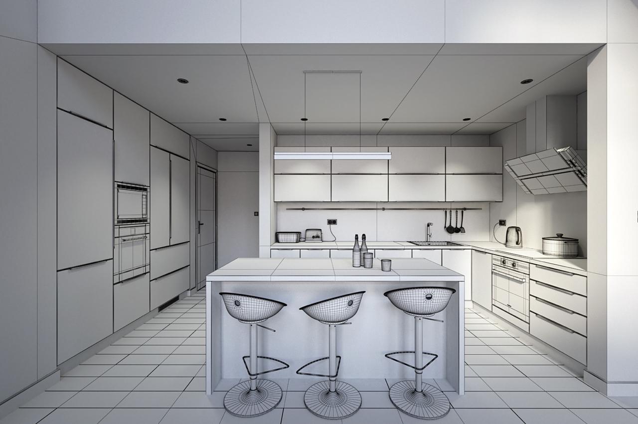 Lighting and Ceiling 3D Design